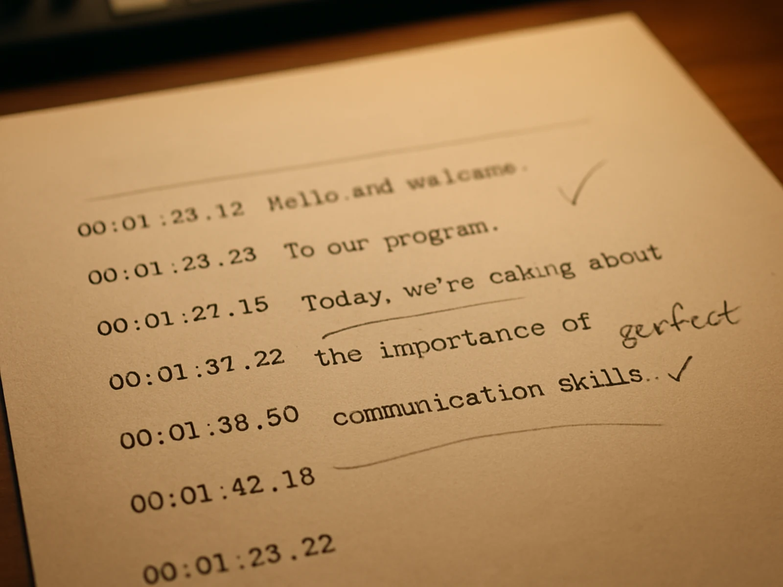 Audiovisual & Subtitle Translation detail