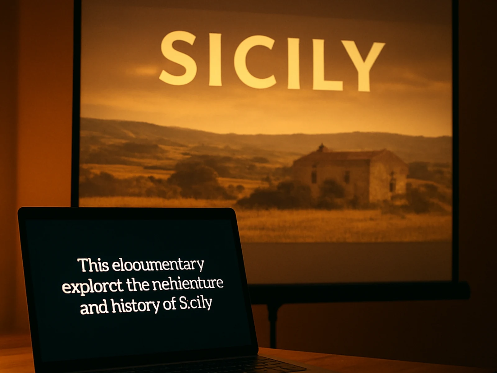 Sicilian documentary filmmaker